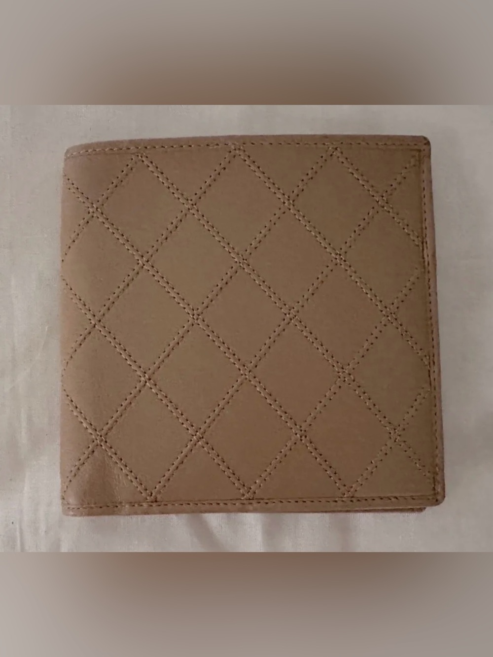🤎🍂🍁Gorgeous!! Chanel Card Holder Bill Wallet Lambskin Unisex Small Leather Goods
